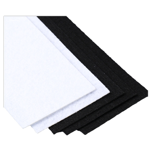 手工饰品配件diy发饰不织布圆形发夹垫片底部材料