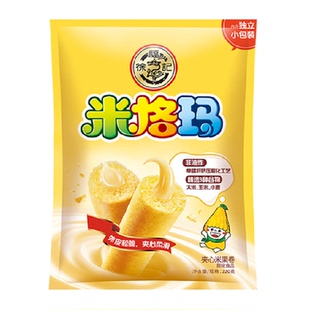 徐福记米格玛夹心米果卷220g混合口味非油炸休闲零食礼包