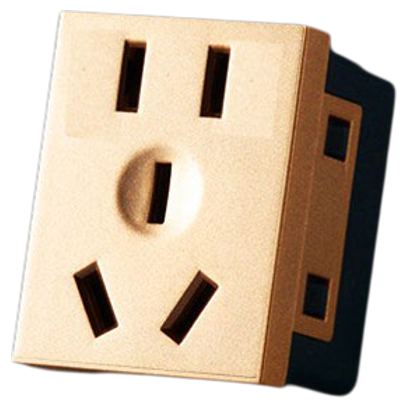 国际电工118型拉丝金组合开关插座家用电源墙壁面板9孔十五孔20孔