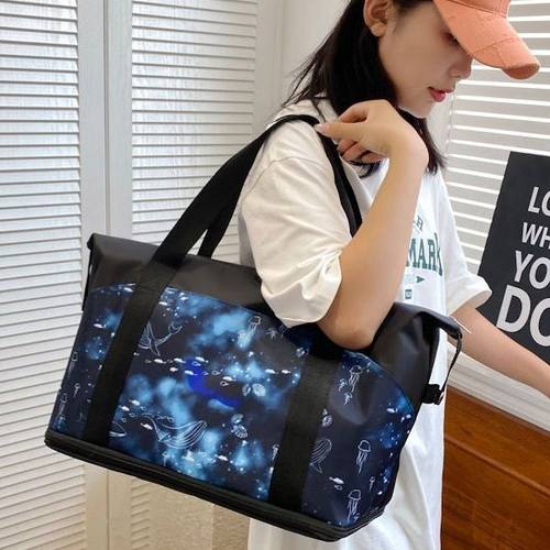 大容量旅行收纳袋衣服收纳袋短途手提包旅行包打包搬家袋子行李包