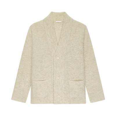 nicerice好饭宽松羊毛毛织开衫