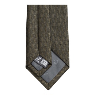 Goldlion/金利来男德国进口面料暗纹经典商务休闲色织箭头型领带