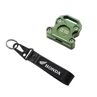 适用本田幼兽CC110钥匙壳套铝合金机车钥匙头复古扣钥匙柄改装