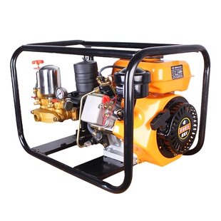 柴油直连打药机担架式高压喷雾器电启动农用果园农药喷洒器免黄油