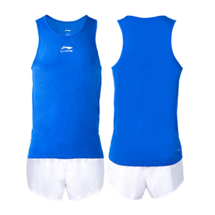 李宁田径训练服体育生背心体考专业比赛服运动短跑马拉松男女套装