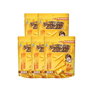 旺旺浪味仙原切薯条厚切薯片系列蜂蜜黄油味海盐味解馋小零食组合