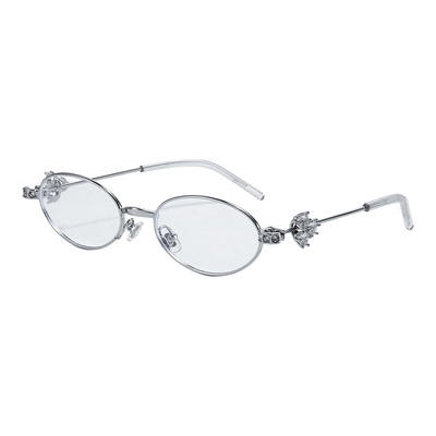 GM2025新款珠宝系列眼镜框女可配近视Carat素颜Jennie同款椭圆形