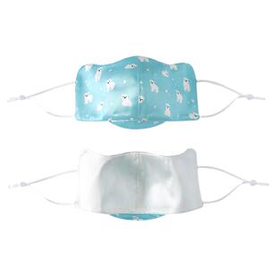 桑尚真丝儿童口罩3-12岁3D立体透气敏感肌减少摩擦女男童专用防护