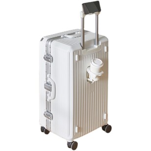 超大容量行李箱女28寸多功能拉杆箱40男学生出国旅行箱50皮箱子32