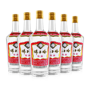 【春节也发货】迎驾贡酒佛子岭特曲浓香型白酒50度750ml*6瓶整箱