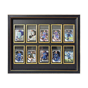 评级卡球星卡卡砖装裱框收纳盒足球篮球游戏卡砖挂墙展示收藏相框