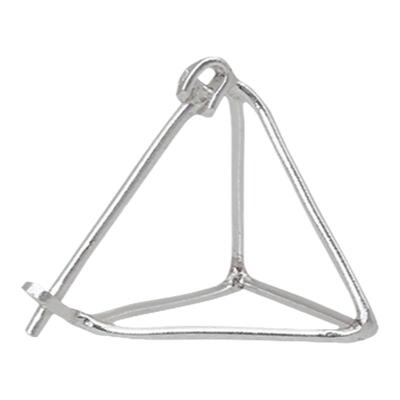 VIXTORM990足银手工耳环耳钉