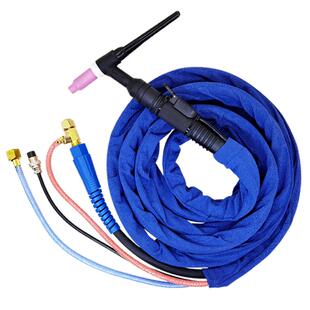 WP-18氩弧焊水冷枪TIG315 400水冷枪大电流 肯比接头快插头紫铜线