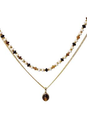 2024年秋冬新款叠戴毛衣链