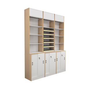 烟酒柜收银台组合超市店铺小型烟背柜可定制烟柜便利店烟酒展示柜