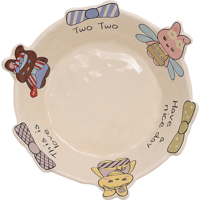 甜欧尼釉下彩餐具可进洗碗机