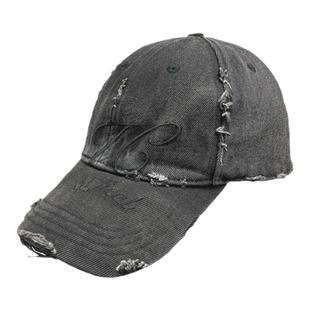 JCAESAR WASHED LOGO CAP 做旧鸭舌帽 刺绣Logo 重水洗 磨破 深顶