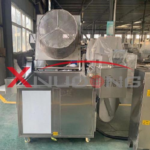 新旭东工厂直供蚕豆全自动油炸锅 油炸设备 蚕豆翻转搅拌油炸机