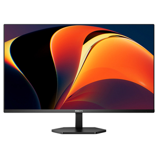 飞利浦31.5英寸2k100hz显示器直面屏IPS办公设计双屏32E1N3500