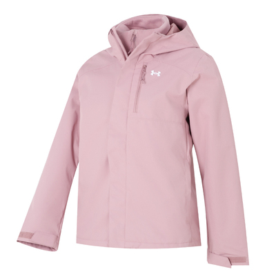 安德玛外套女官方正品运动服上衣户外冲锋上衣三合一运动夹克外套