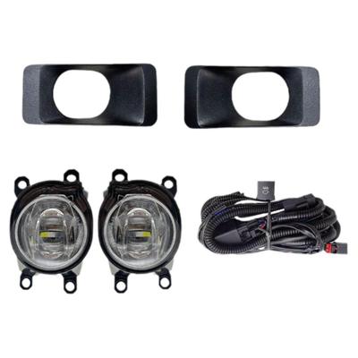 24款普拉多霸道前杠雾灯总成