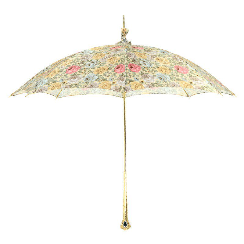 浪漫碎花晴雨伞宝石意大利小清新