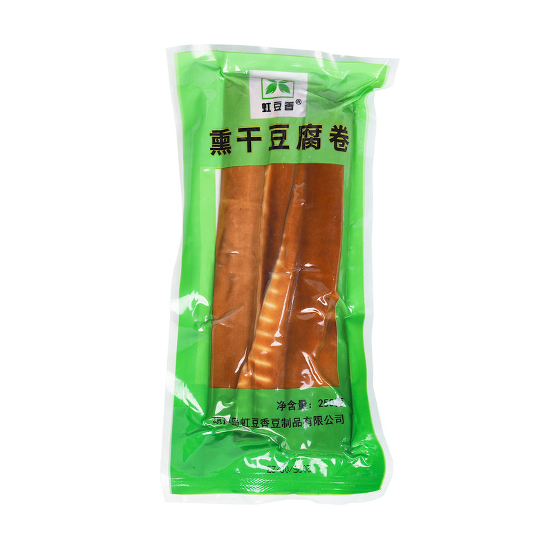 虹豆香熏豆卷葫芦岛干豆腐素食