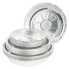 7.5元包邮 PISSA 空气炸锅专用锡纸盘 21只