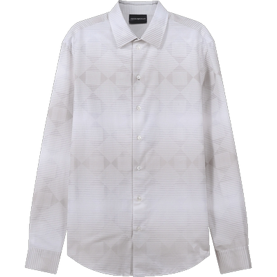 自营阿玛尼长袖休闲衬衫