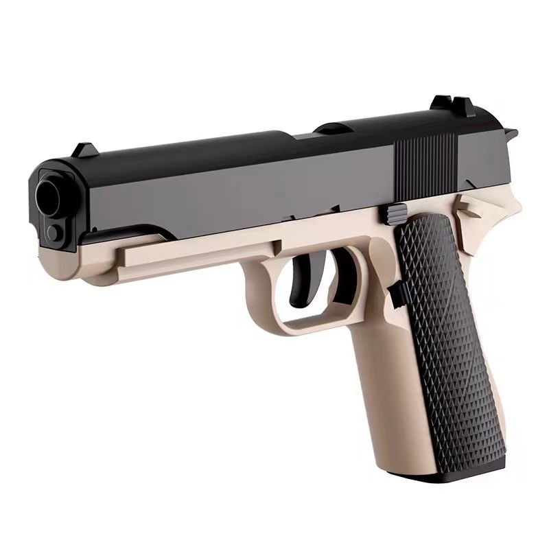 自动1911柯尔特玩具枪连发沙电动玩具枪