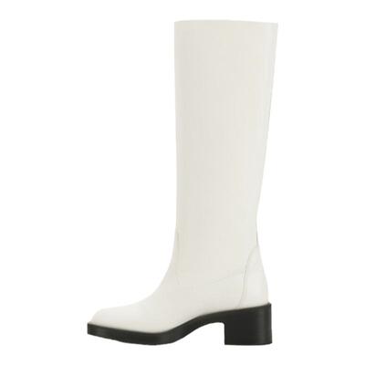 SW方跟长筒及膝长靴骑士靴