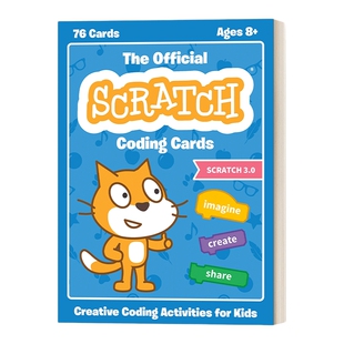 英文原版 The Official Scratch Coding Cards Scratch 3.0 官方编程卡片 儿童创意编程活动 英文版 进口英语原版书籍