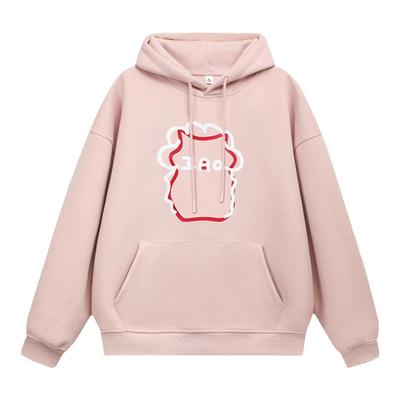 MANYSTON美式高街套头连帽卫衣男