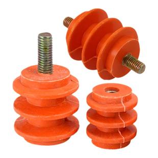 配电柜低压绝缘子黄色波圈绝缘柱30 40 50高双边杆 单边杆 不带杆