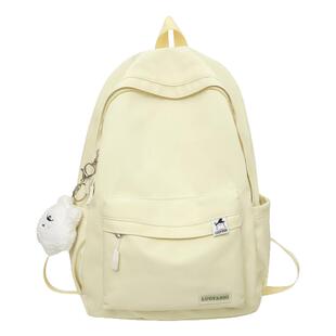 书包初中女生2025新款高颜值高中生大学生双肩包女孩轻便百搭背包