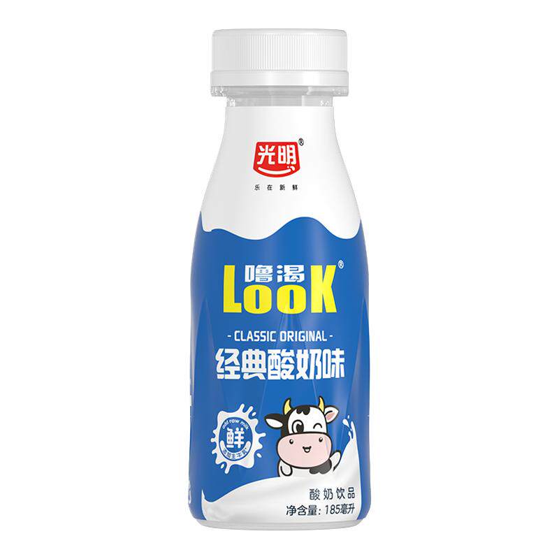 光明噜渴常温原味酸奶饮品生牛乳酸奶
