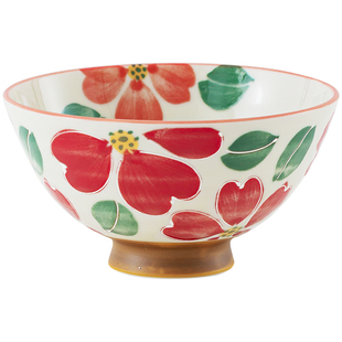 陶趣居结婚碗过年碗新年餐具礼盒釉下彩家用陶瓷碗饭碗红色喜庆碗