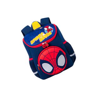 迪士尼幼儿园书包儿童小背包蜘蛛侠男童宝宝出游轻便减负双肩包