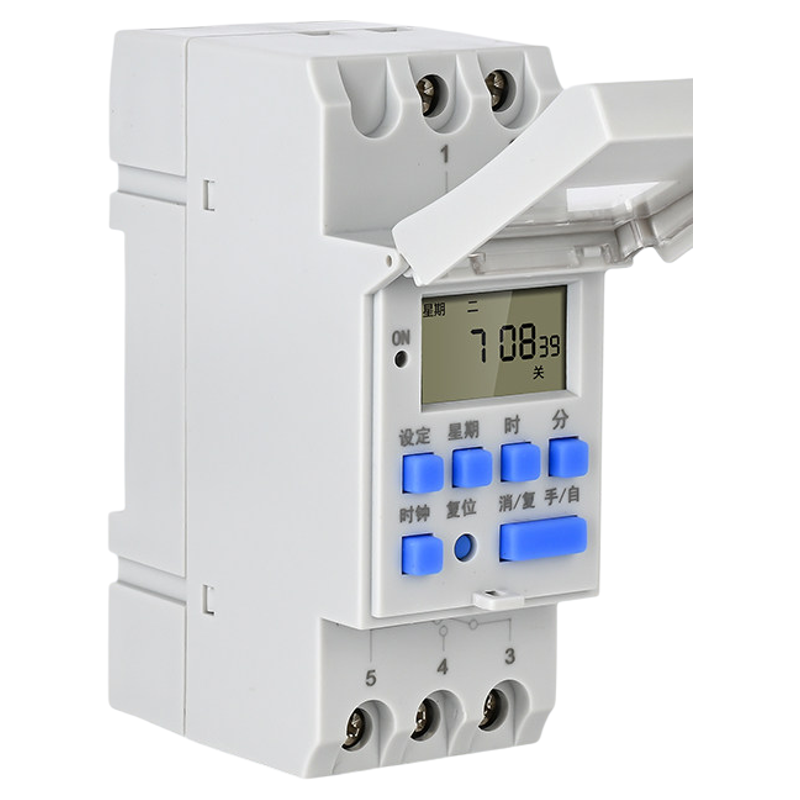 时控开关220V导轨式断电定时器