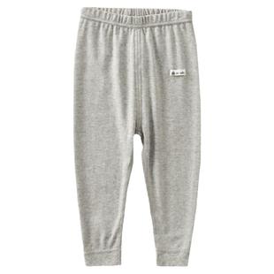 日系2件装儿童秋裤全棉男女童打底裤纯棉保暖长裤子宝宝棉毛线裤