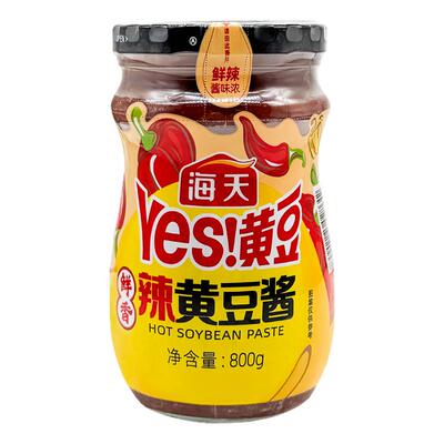 海天鲜香辣黄豆酱下饭炒菜调料