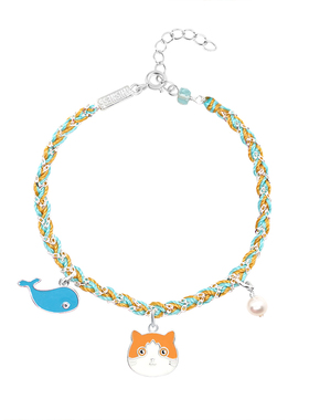 thisness许愿手链夏日滴釉猫咪