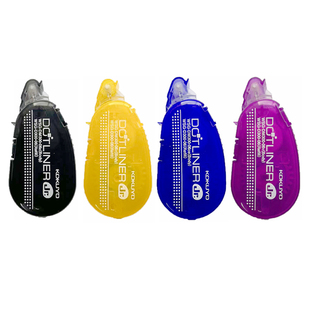 日本KOKUYO国誉点点胶学生做手工用透明点状双面胶大容量可换替芯