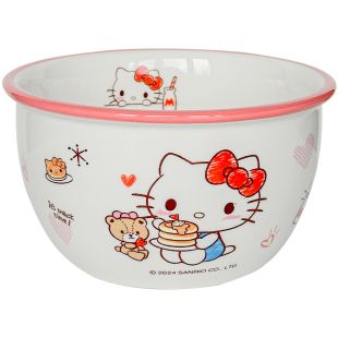 HelloKitty餐具碗碟套装家用2025新款KT猫陶瓷饭碗三丽鸥盘子菜盘