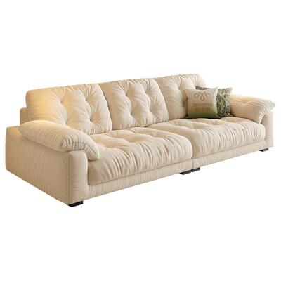 帕沙曼可拆洗雪尼尔云朵沙发