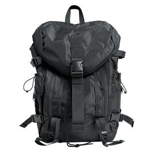 电玩汽水户外运动机能双肩包男大学生电脑书包大容量旅行登山背包