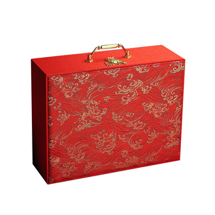 彩礼钱盒子高端结婚订婚提亲10万20万五现金聘礼大号陪嫁妆礼金箱