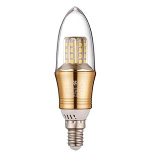 家用吊灯LED灯泡E14小螺口节能7W9W尖泡适用于恒大水晶吊灯蜡烛灯