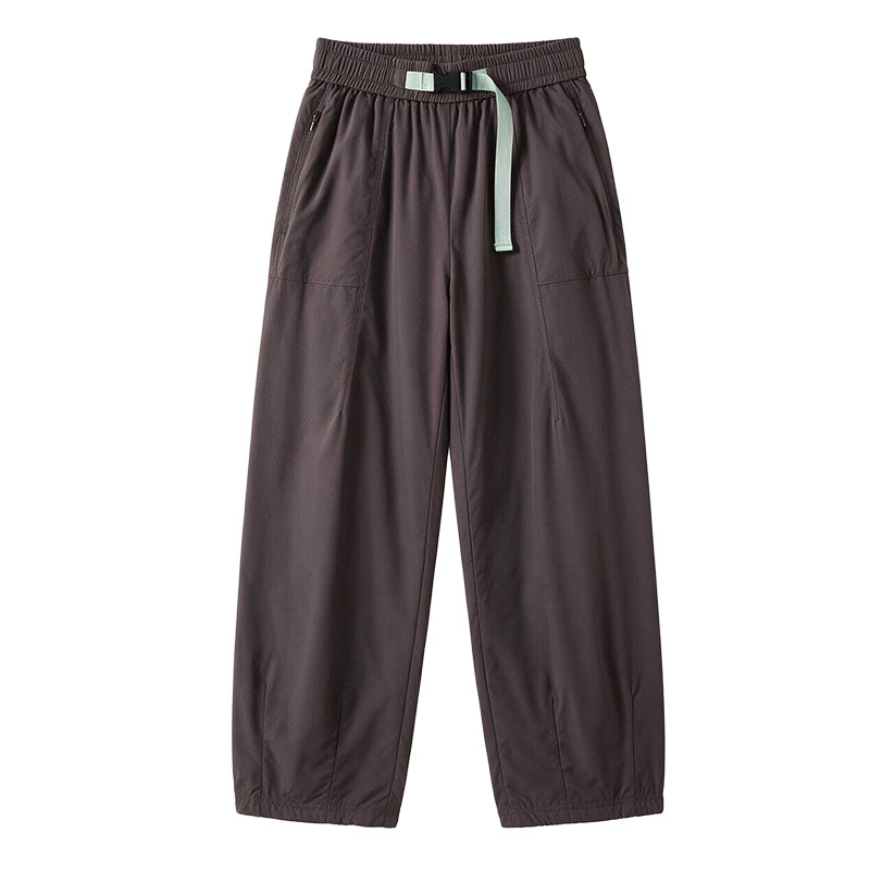 半度闲女童秋装运动轻棉裤轻薄洋气2026新款中大童秋冬夹棉长裤子