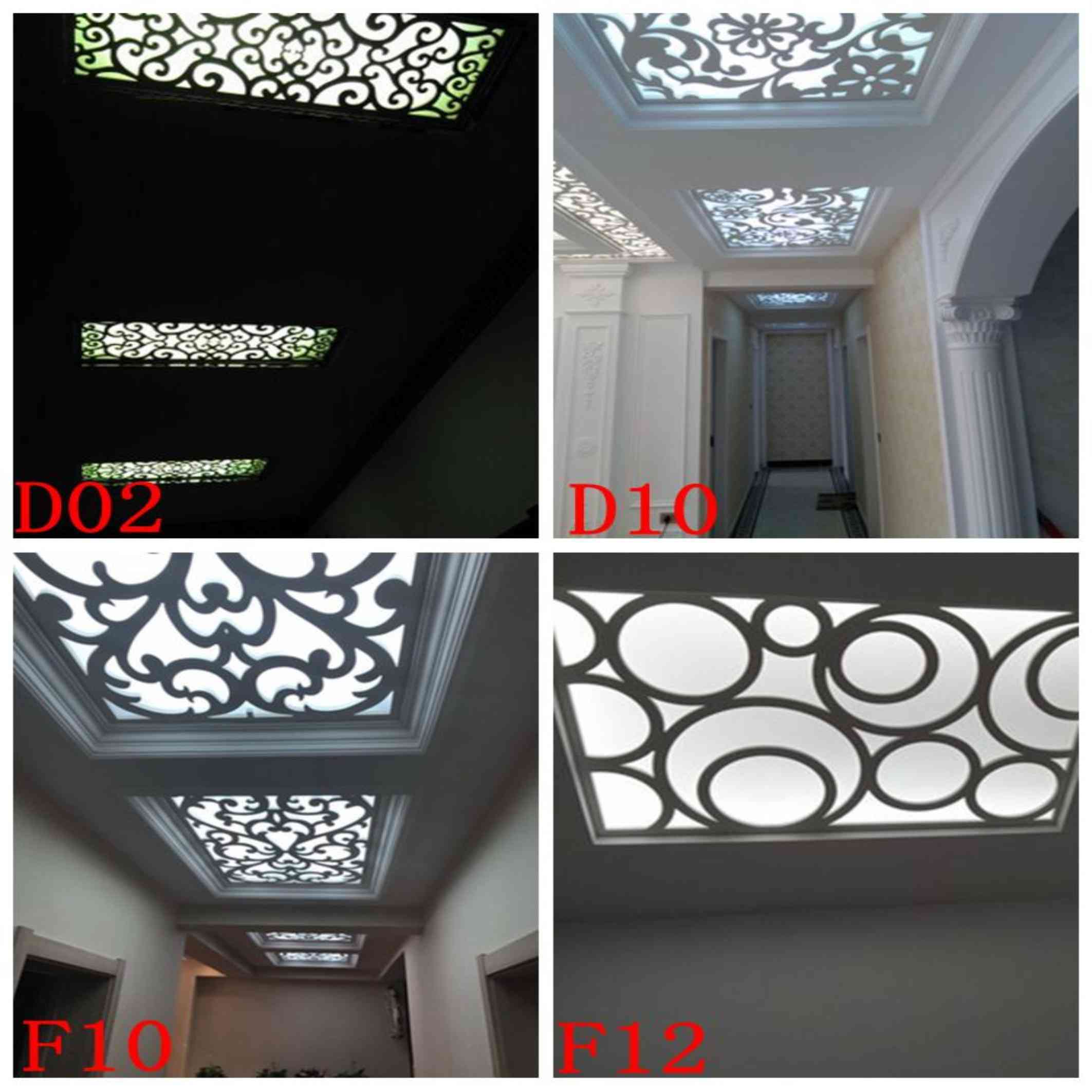 吊顶隔断玄关装饰屏风简约现代客厅PVC中式雕花板镂空花格密度板